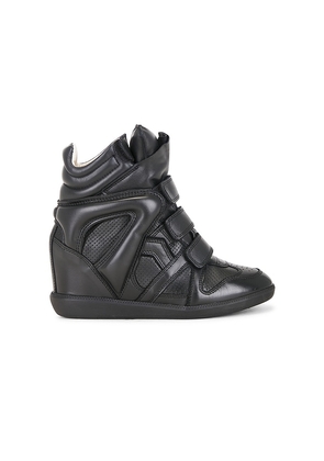 Isabel Marant Bekett Sneaker in Black. Size 37. Also in 38, 39, 40.
