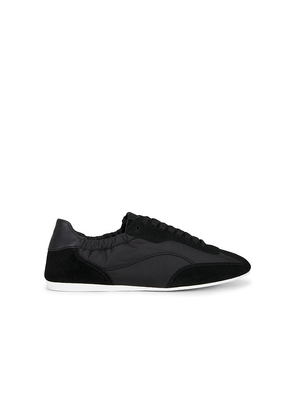 SIMKHAI Georgie Elasticized Nylon Sneaker in Black. Size 36. Also in 37, 38, 39, 40, 41.