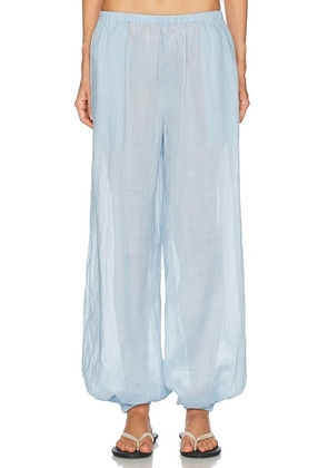 L'Academie Darina Pant in Sky Blue - Baby Blue. Size S (also in XXS, M).