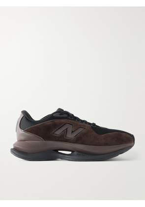 New Balance - Tf100 Mesh-trimmed Suede Sneakers - Unknown - US4.5,US5,US5.5,US6,US6.5,US7,US7.5,US8,US8.5,US9,US9.5