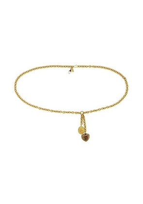 Chloe Charm Chain Belt in Vintage Gold - Metallic Gold. Size all.