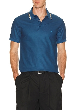 Burberry Eddie Polo in Officers Blue - Blue. Size M (also in ).
