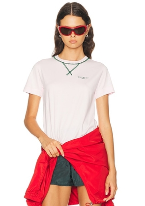 Givenchy Fitted T-Shirt in Light Pink - Pink. Size S (also in XS, M, L).