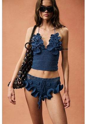 Eliou For FWRD Hermosa Top in Aquarium - Blue. Size M (also in ).