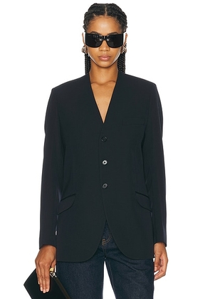 Jil Sander Tailored Jacket in Midnight - Black. Size 40 (also in 38).