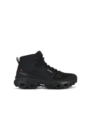 On Cloudrock Mid Wp in Black. Size 7. Also in 7.5, 8, 8.5, 9, 9.5, 10, 10.5, 11, 11.5, 12, 13.