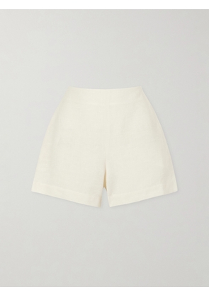 Lisa Marie Fernandez - Canvas Shorts - White - 1,2,3,4