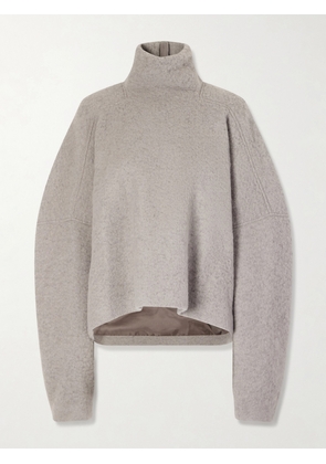 Rick Owens - Jumbo Tabard Alpaca And Wool-blend Sweater - Gray - One size