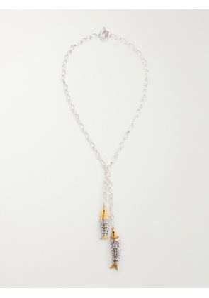 Isabel Marant - River Silver And Gold-tone Necklace - One size