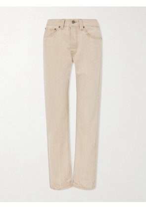 KHAITE - Callum Straight-leg Jeans - Neutrals - 23,24,25,26,27,28,29,30,31,32