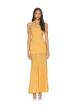 Line & Dot x REVOLVE Arlo Tube Dress in Peach. Size XS. Also in S, M, L.