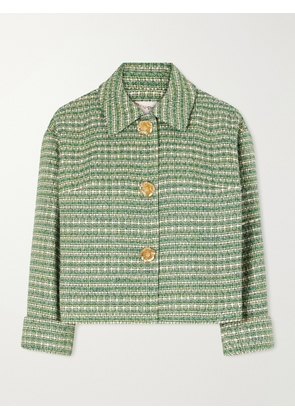 Carolina Herrera - Cotton-blend Tweed Jacket - Green - US2,US4,US6,US8