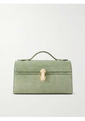 Savette - Symmetry Pochette Suede Tote - Green - One size