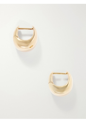 LIÉ STUDIO - The Violet Gold-plated Sterling Silver Hoop Earrings - One size