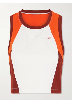 lululemon - Court Champ Color-block Luxtreme™ Tank - Red - xx small,x small,small,medium,large,x large