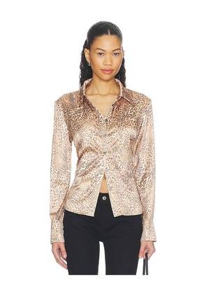 LIONESS Angelic Shirt in Multi. Size S. Also in XXS, XS, M, L, XL.