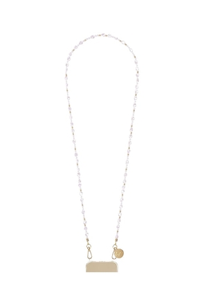 La Coque Francaise Melia Iphone Case Chain in Neutral.