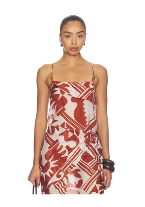 L'Academie Caila Top in Multi. Size XXS. Also in XS, S, M, L, XL.