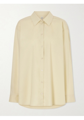 TOTEME - Cotton Shirt - Neutrals - EU 32,EU 34,EU 36,EU 38,EU 40,EU 42