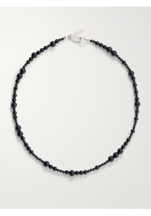 Sophie Buhai - Constellation Sterling Silver And Onyx Beaded Necklace - Black - One size