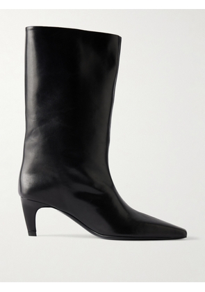 JUDE - Cave Leather Knee Boots - Black - IT36,IT36.5,IT37,IT37.5,IT38,IT38.5,IT39,IT39.5,IT40,IT40.5,IT41,IT41.5,IT42