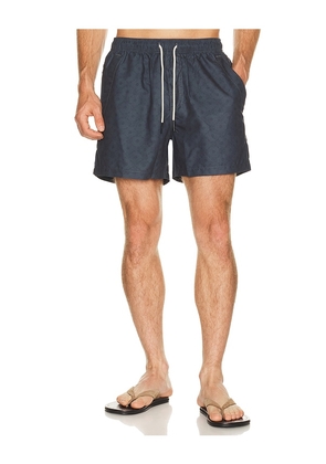 OAS Mosaico Swim Shorts in Brown. Size S. Also in M, L, XL/1X.