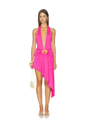 NBD Champa Mini Dress in Pink. Size XS. Also in XXS, S, M, L, XL.
