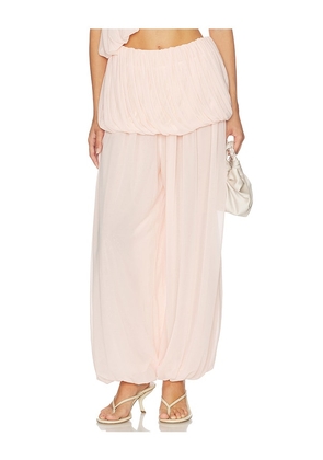 Ronny Kobo Willa Pant in Pink. Size XS. Also in S, M, L.