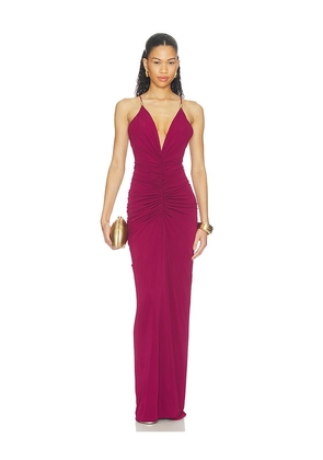 Ronny Kobo Anya Dress in Purple. Size XS. Also in S, M, L.