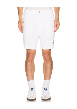 Polo Ralph Lauren Terry Prepster Tennis Logo Short in White. Size M. Also in S, L, XL/1X, XXL/2X.