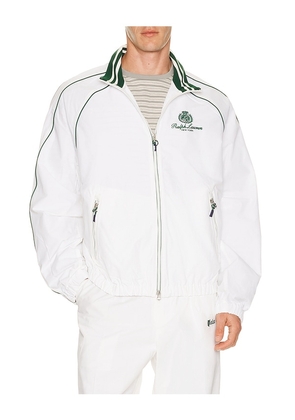 Polo Ralph Lauren Oakfort Windbreaker in White. Size M. Also in L, XL/1X, XXL/2X.