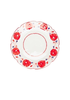 Vaisselle Janine Plate 26cm in Red.