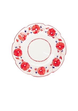 Vaisselle Janine Plate 23cm in Red.