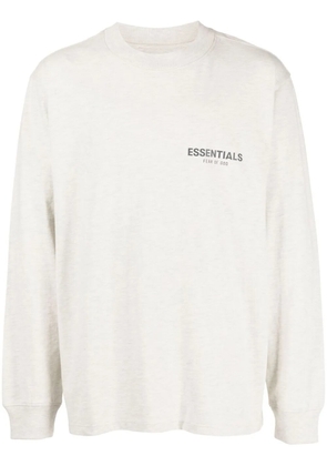 FEAR OF GOD ESSENTIALS logo-print cotton sweatshirt - Grey