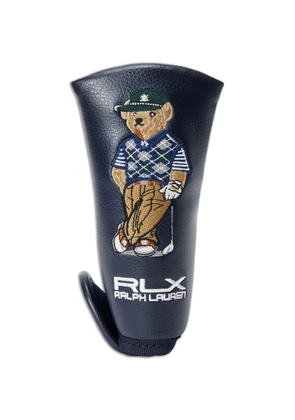 RLX Ralph Lauren embroidered-logo golf putter head cover - Blue