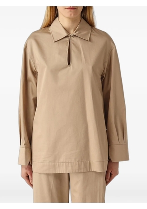 Max Mara cotton blouse - Neutrals