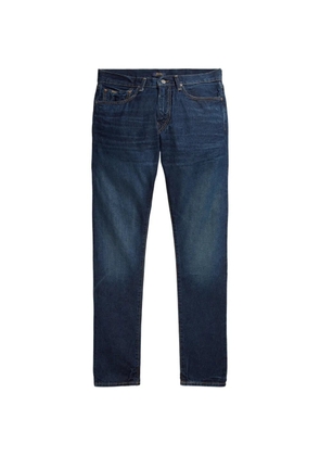 Polo Ralph Lauren Sullivan embroidered-logo slim-fit jeans - Blue