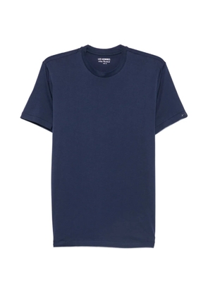 LES HOMMES logo-print crew-neck T-shirt - Blue
