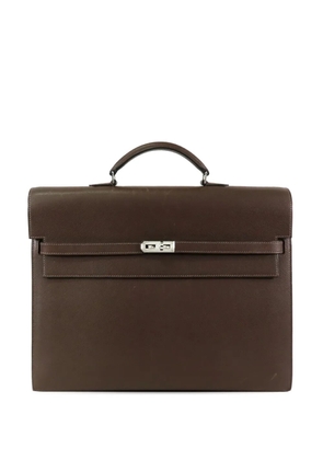 Hermès Pre-Owned 2005 Epsom Kelly Depeches 38 business bag - Brown