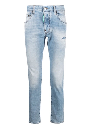 DSQUARED2 skinny washed denim jeans - Blue