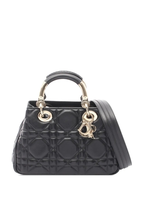 Christian Dior Pre-Owned 2010-2026 Small Calfskin Cannage Lady 95.22 Bag satchel - Black