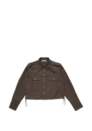 Acne Studios button-up over shirt - Brown