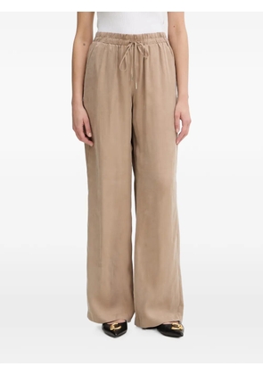 GUESS USA drawstring wide-leg trousers - Neutrals