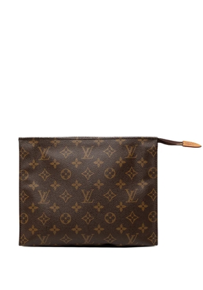 Louis Vuitton Pre-Owned 1991 Monogram Toiletry Pouch 26 clutch bag - Brown