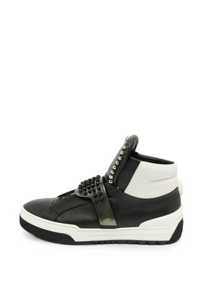 Fendi Pre-Owned Karlito high-top sneakers - Black
