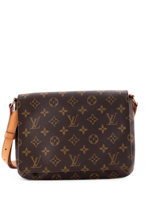 Louis Vuitton Pre-Owned Musette Tango Handbag Monogram Canvas shoulder bag - Brown