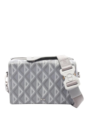 Christian Dior Pre-Owned 2021-2026 CD Diamond Coated Canvas Lingot 22 Bag crossbody bag - Grey