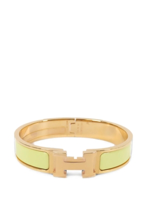 Hermès Pre-Owned Clic H enamel bracelet - Gold