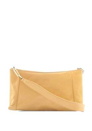 Loewe Pre-Owned 2010-2026 Anagram Leather shoulder bag - Yellow
