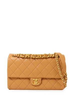 CHANEL Pre-Owned quilted CC turn-lock shoulder bag - Neutrals